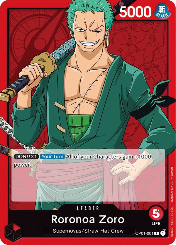 Roronoa Zoro (001) (OP01-001) [Romance Dawn] | Jack's On Queen