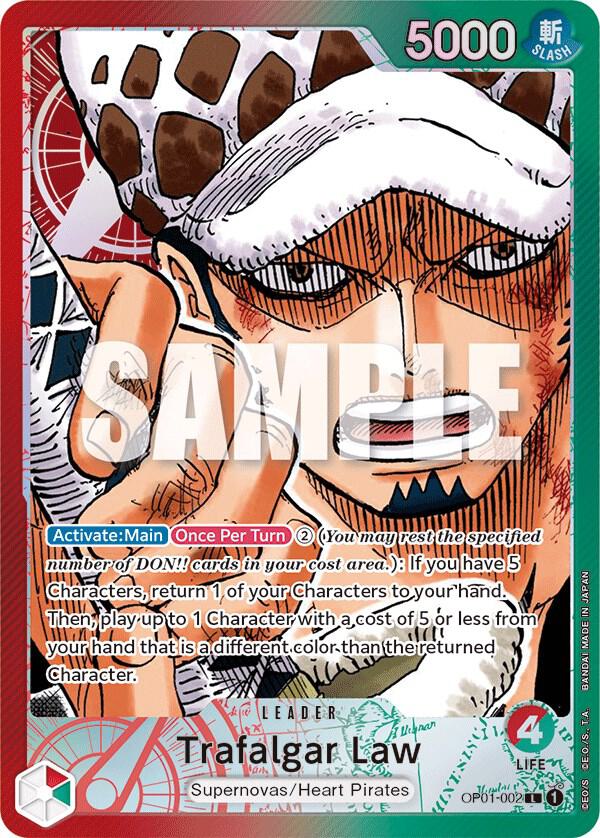 Trafalgar Law (002) (Parallel) (OP01-002) [Romance Dawn] | Jack's On Queen