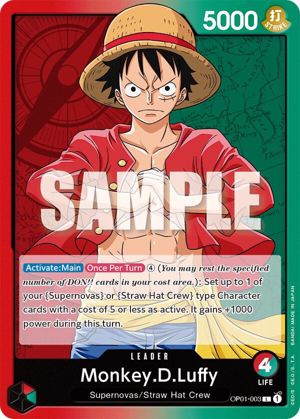 Monkey.D.Luffy (003) (OP01-003) [Romance Dawn] | Jack's On Queen