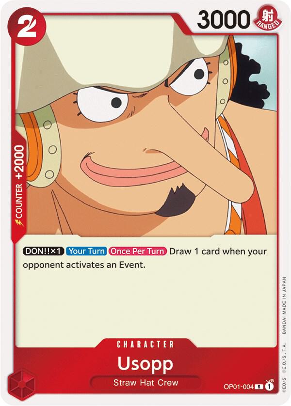 Usopp (OP01-004) [Romance Dawn] | Jack's On Queen