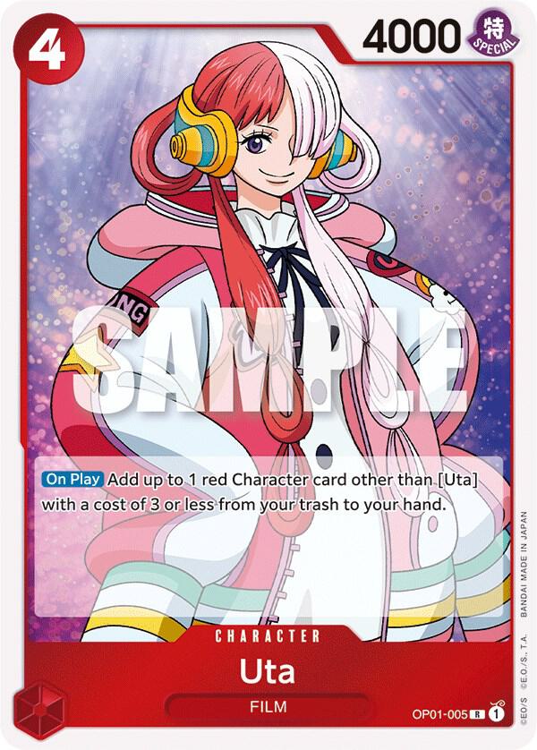 Uta (OP01-005) [Romance Dawn] | Jack's On Queen