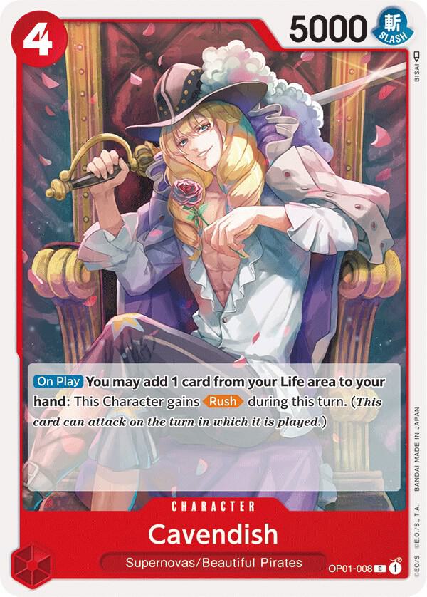 Cavendish (OP01-008) [Romance Dawn] | Jack's On Queen