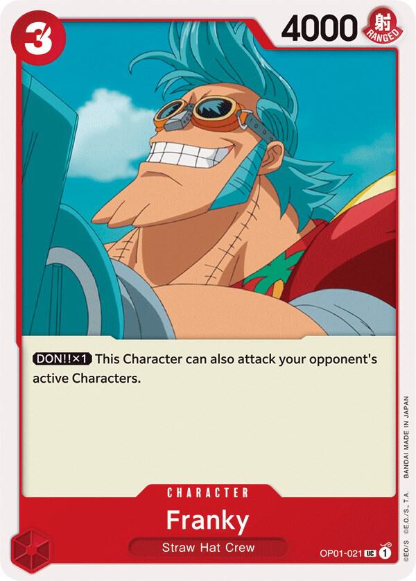 Franky (OP01-021) [Romance Dawn] | Jack's On Queen