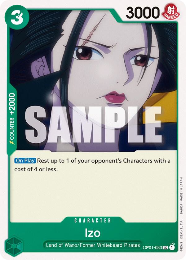 Izo (OP01-033) [Romance Dawn] | Jack's On Queen