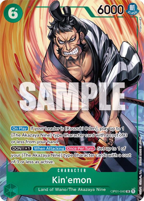 Kin'emon (Parallel) (OP01-040) [Romance Dawn] | Jack's On Queen