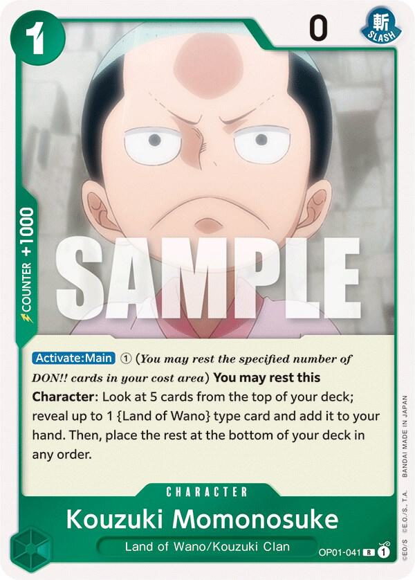 Kouzuki Momonosuke (OP01-041) [Romance Dawn] | Jack's On Queen