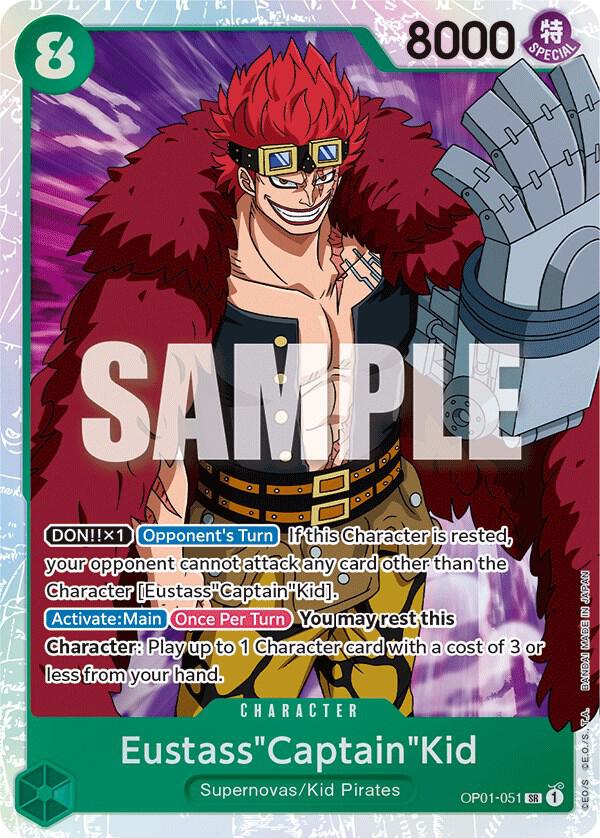 Eustass"Captain"Kid (OP01-051) [Romance Dawn] | Jack's On Queen