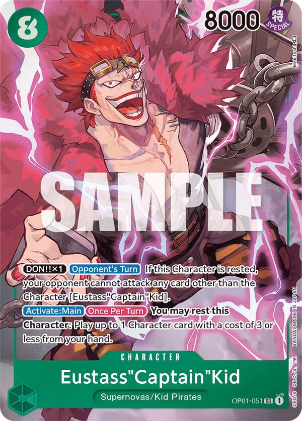 Eustass"Captain"Kid (Parallel) (OP01-051) [Romance Dawn] | Jack's On Queen