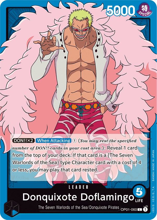 Donquixote Doflamingo (060) (OP01-060) [Romance Dawn] | Jack's On Queen