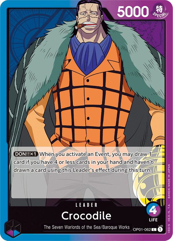 Crocodile (062) (OP01-062) [Romance Dawn] | Jack's On Queen