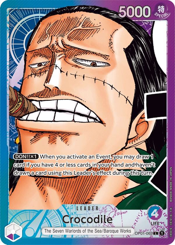Crocodile (062) (Parallel) (OP01-062) [Romance Dawn] | Jack's On Queen