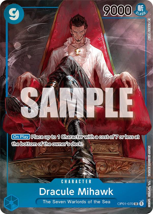 Dracule Mihawk (Parallel) (OP01-070) [Romance Dawn] | Jack's On Queen