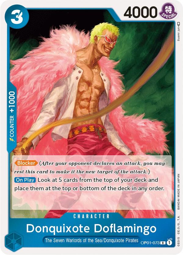 Donquixote Doflamingo (073) (OP01-073) [Romance Dawn] | Jack's On Queen