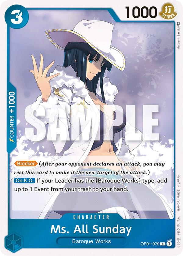 Ms. All Sunday (OP01-079) [Romance Dawn] | Jack's On Queen