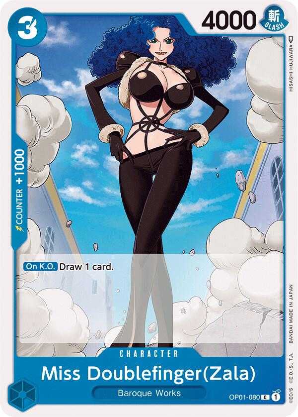 Miss Doublefinger(Zala) (OP01-080) [Romance Dawn] | Jack's On Queen