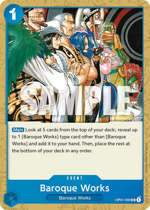 Baroque Works (OP01-090) [Romance Dawn] | Jack's On Queen