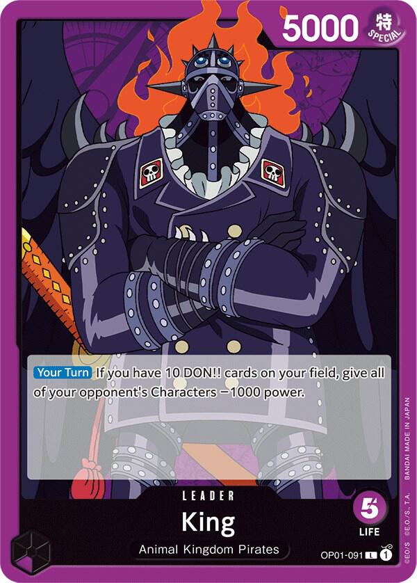 King (091) (OP01-091) [Romance Dawn] | Jack's On Queen