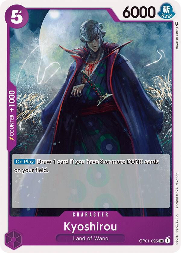 Kyoshirou (OP01-095) [Romance Dawn] | Jack's On Queen