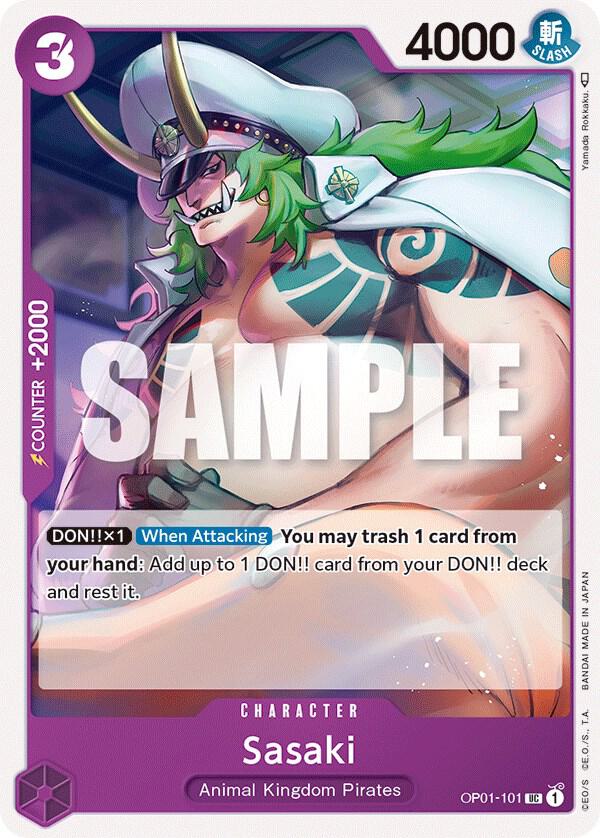 Sasaki (OP01-101) [Romance Dawn] | Jack's On Queen
