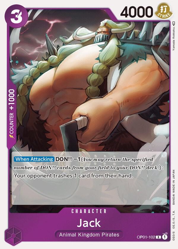 Jack (OP01-102) [Romance Dawn] | Jack's On Queen