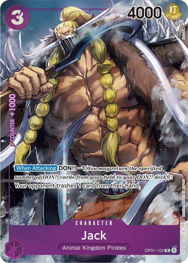 Jack (Parallel) (OP01-102) [Romance Dawn] | Jack's On Queen