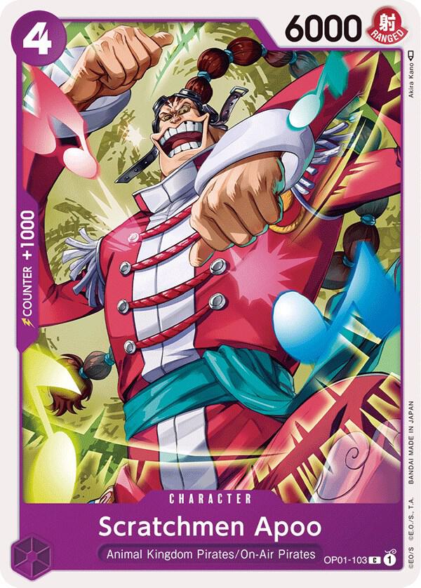 Scratchmen Apoo (OP01-103) [Romance Dawn] | Jack's On Queen