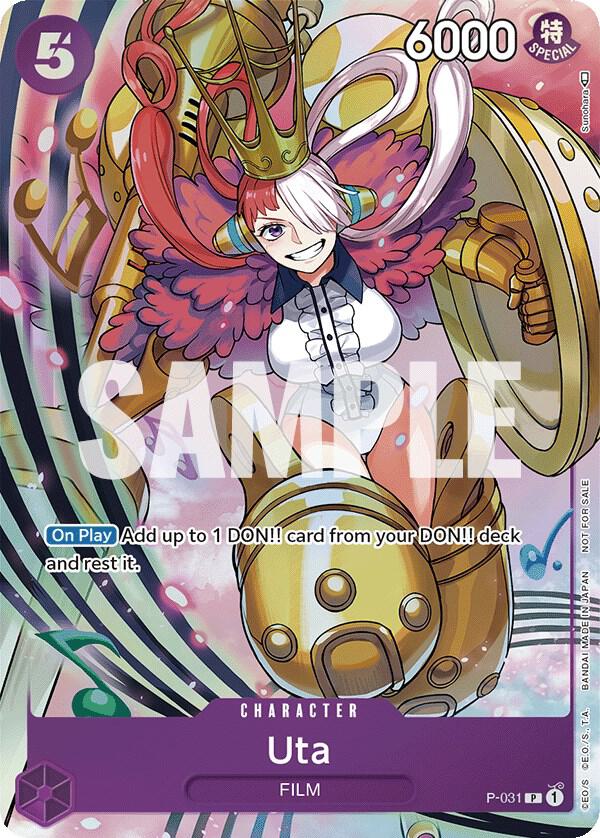Uta (Event Pack Vol. 1) (P-031) [One Piece Promotion Cards] | Jack's On Queen