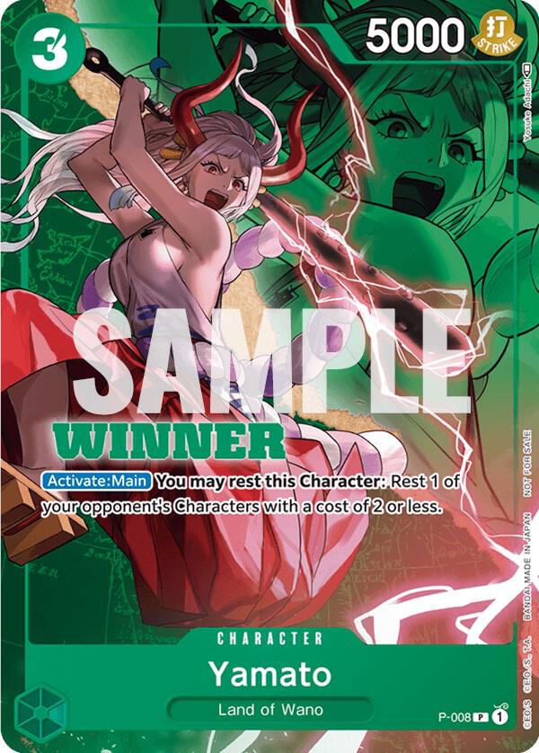 Yamato - P-008 (Winner Pack Vol. 1) (P-008) [One Piece Promotion Cards] | Jack's On Queen