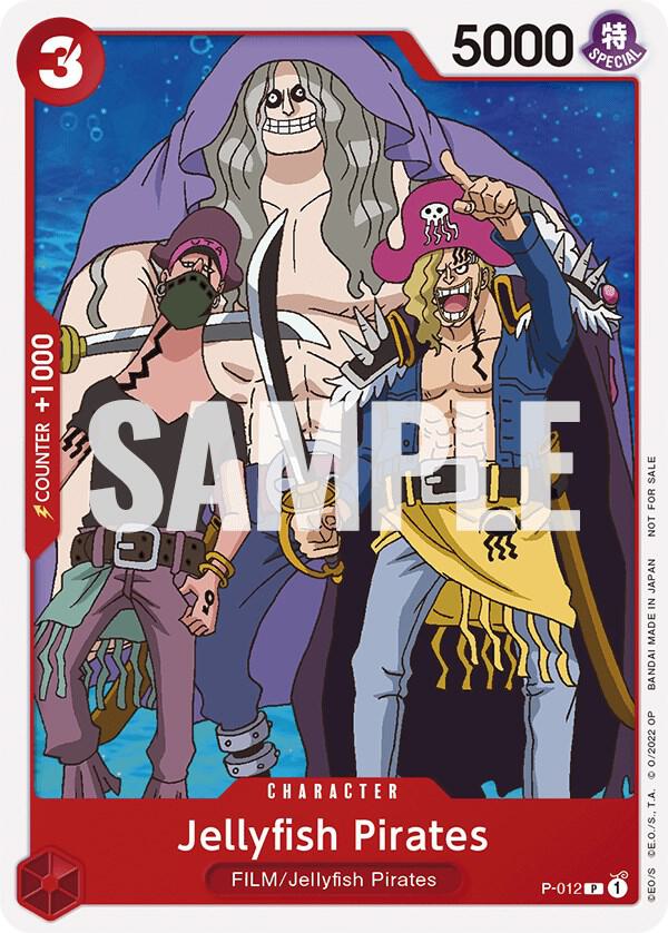 Jellyfish Pirates (One Piece Film Red) (P-012) [One Piece Promotion Cards] | Jack's On Queen