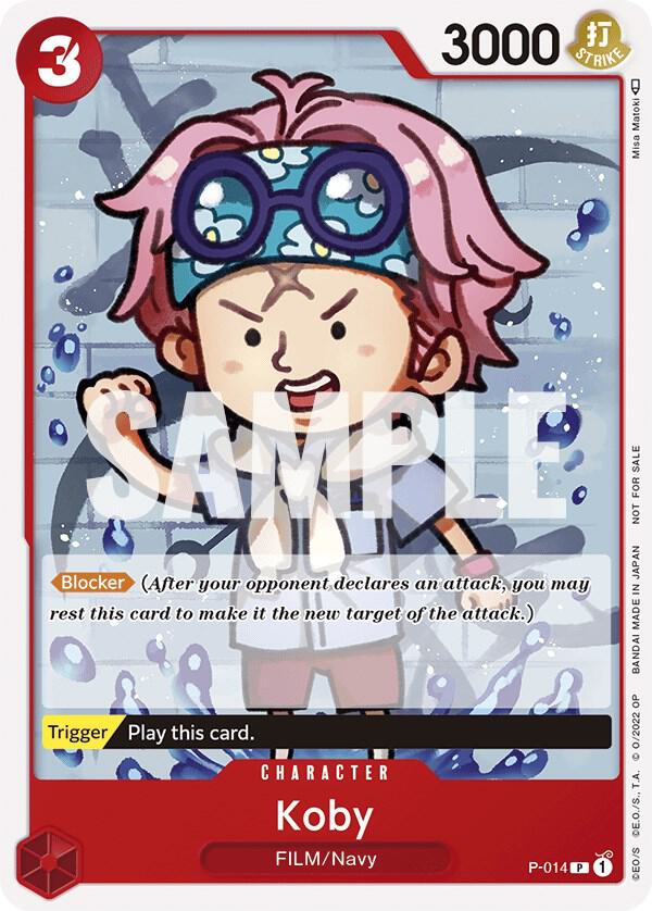 Koby (One Piece Film Red) (P-014) [One Piece Promotion Cards] | Jack's On Queen