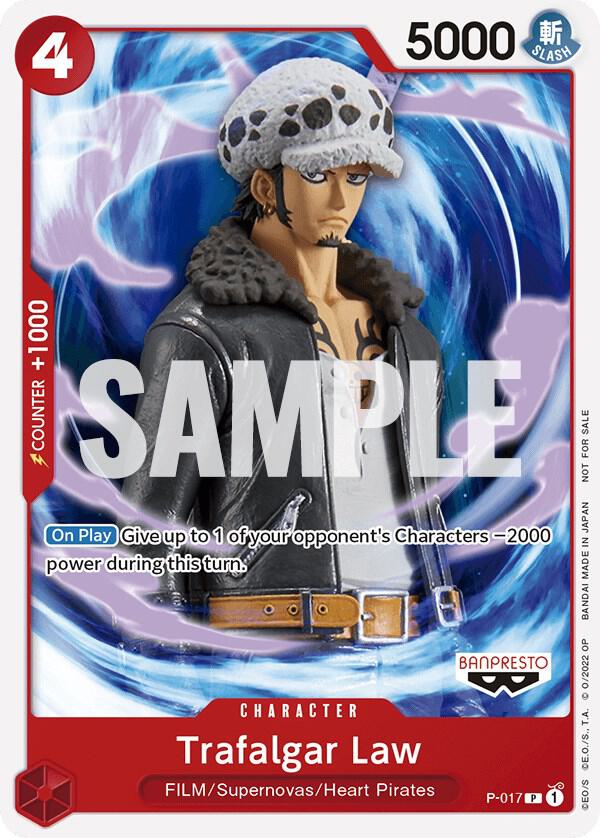 Trafalgar Law (One Piece Film Red) (P-017) [One Piece Promotion Cards] | Jack's On Queen