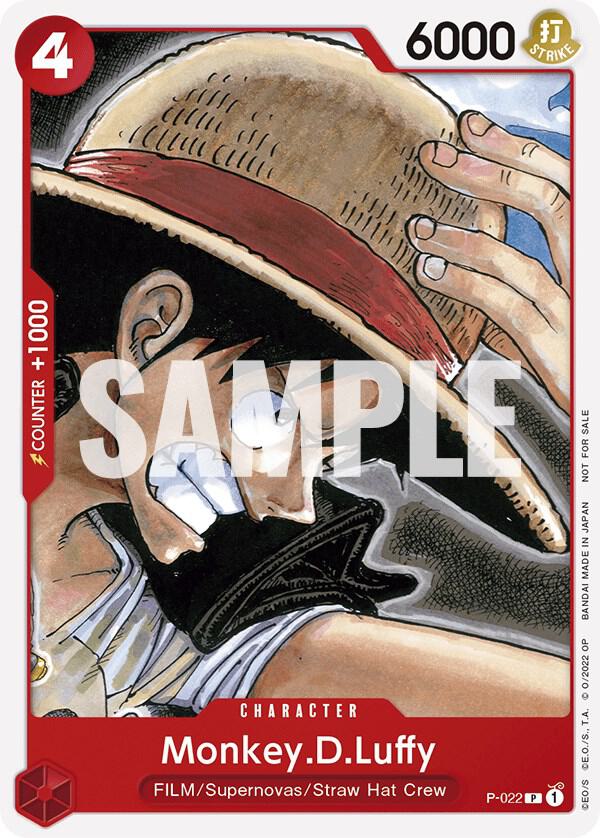 Monkey.D.Luffy (One Piece Film Red) (P-022) [One Piece Promotion Cards] | Jack's On Queen