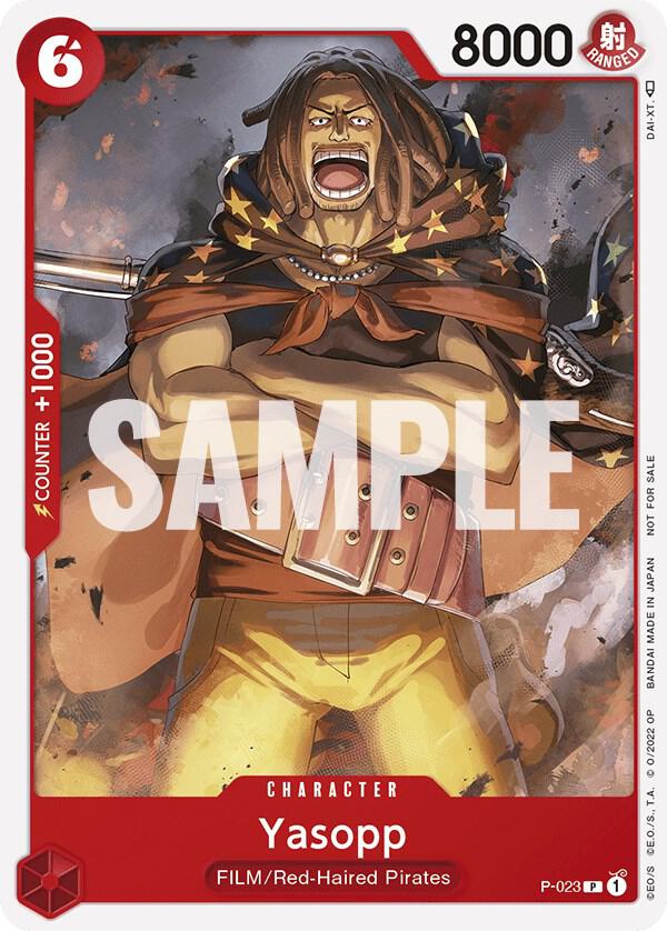 Yasopp (One Piece Film Red) (P-023) [One Piece Promotion Cards] | Jack's On Queen