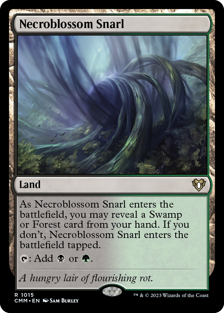 Necroblossom Snarl [Commander Masters] | Jack's On Queen