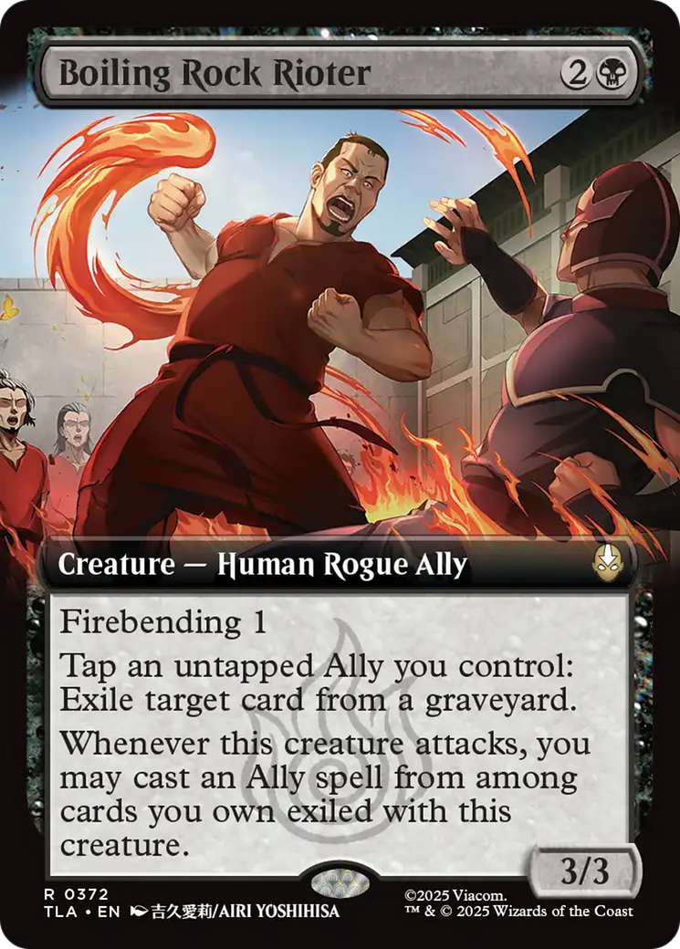 Boiling Rock Rioter (Extended Art) [Avatar: The Last Airbender] | Jack's On Queen