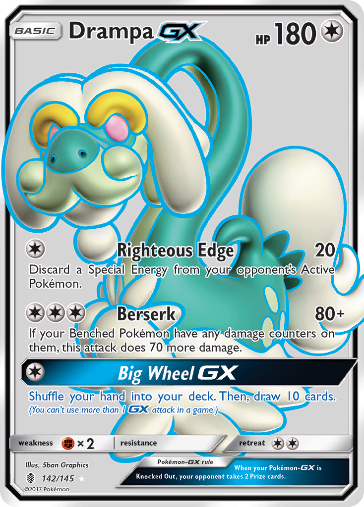 Drampa GX (142/145) [Sun & Moon: Guardians Rising] | Jack's On Queen