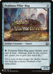 Prakhata Pillar-Bug [The List Reprints] | Jack's On Queen