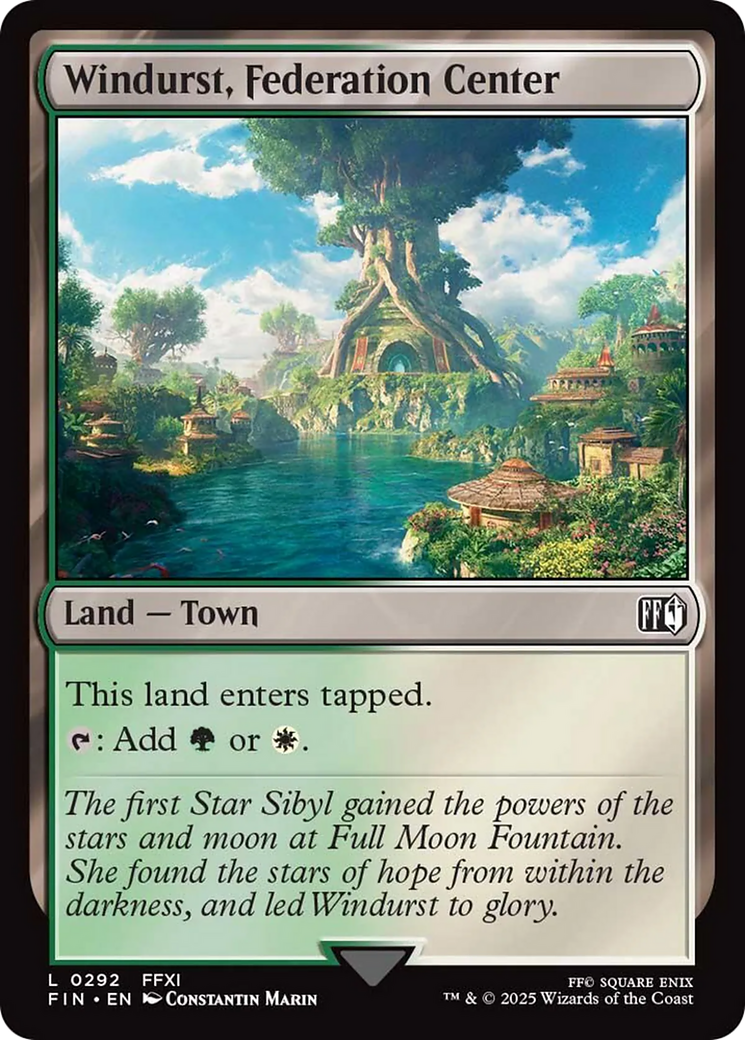 Windurst, Federation Center [FINAL FANTASY] | Jack's On Queen