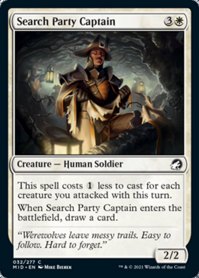 Search Party Captain [Innistrad: Midnight Hunt] | Jack's On Queen