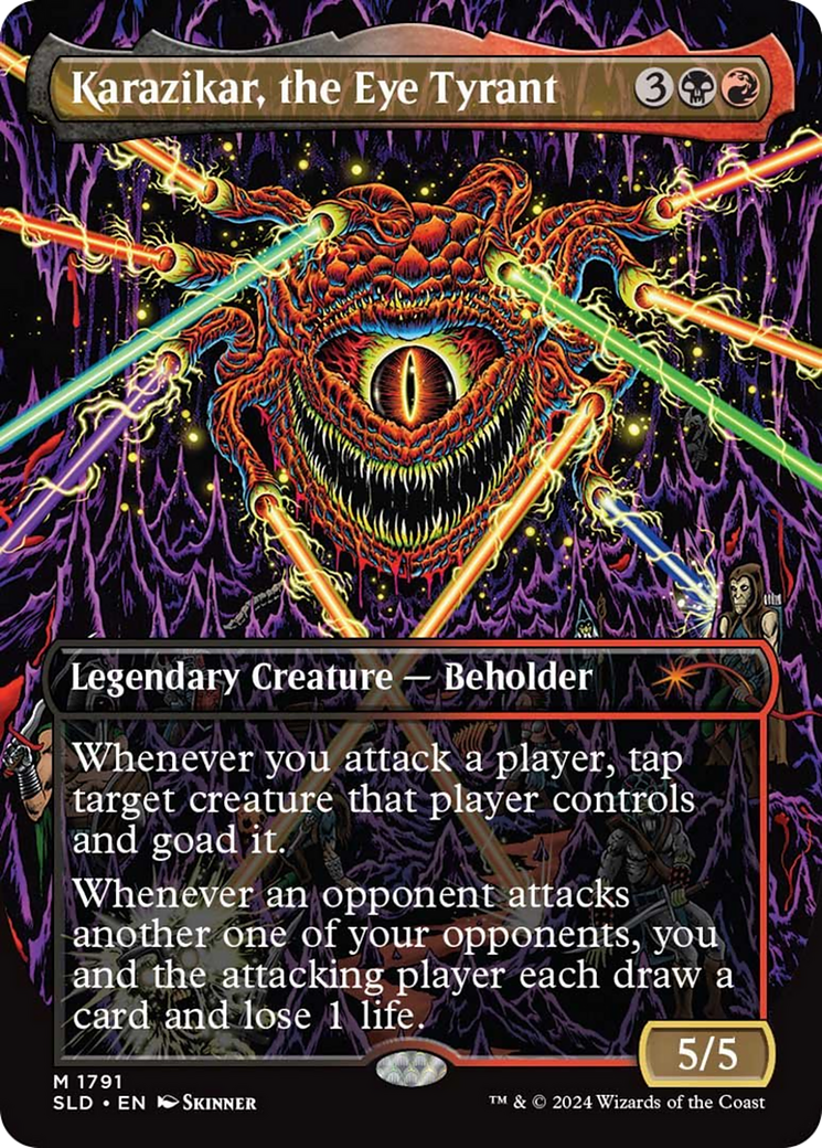 Karazikar, the Eye Tyrant (Rainbow Foil) [Secret Lair Drop Series] | Jack's On Queen