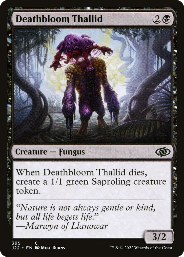 Deathbloom Thallid [Jumpstart 2022] | Jack's On Queen
