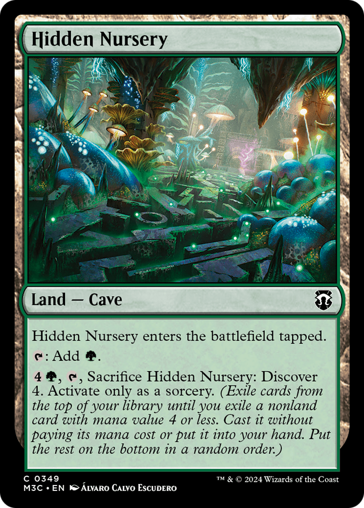 Hidden Nursery (Ripple Foil) [Modern Horizons 3 Commander] | Jack's On Queen