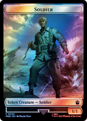 Soldier // Osgood, Operation Double Double-Sided Token (Surge Foil) [Doctor Who Tokens] | Jack's On Queen