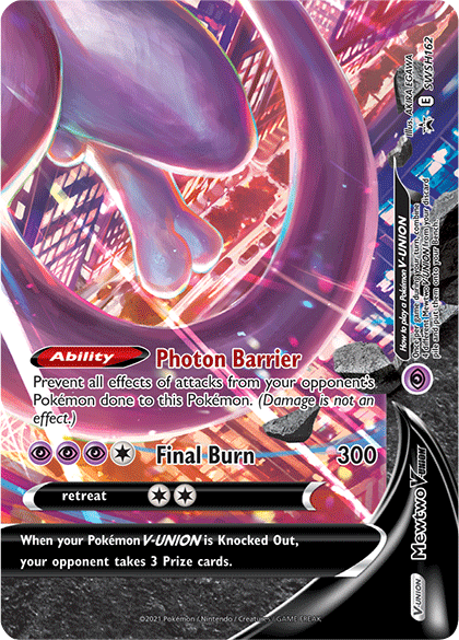 Mewtwo V-Union (SWSH162) [Sword & Shield: Black Star Promos] | Jack's On Queen