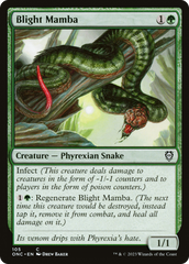 Blight Mamba [Phyrexia: All Will Be One Commander] | Jack's On Queen