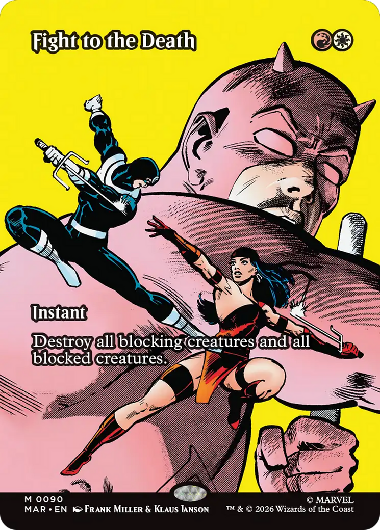 Fight to the Death (Borderless) [Marvel Universe: Eternal-Legal] | Jack's On Queen