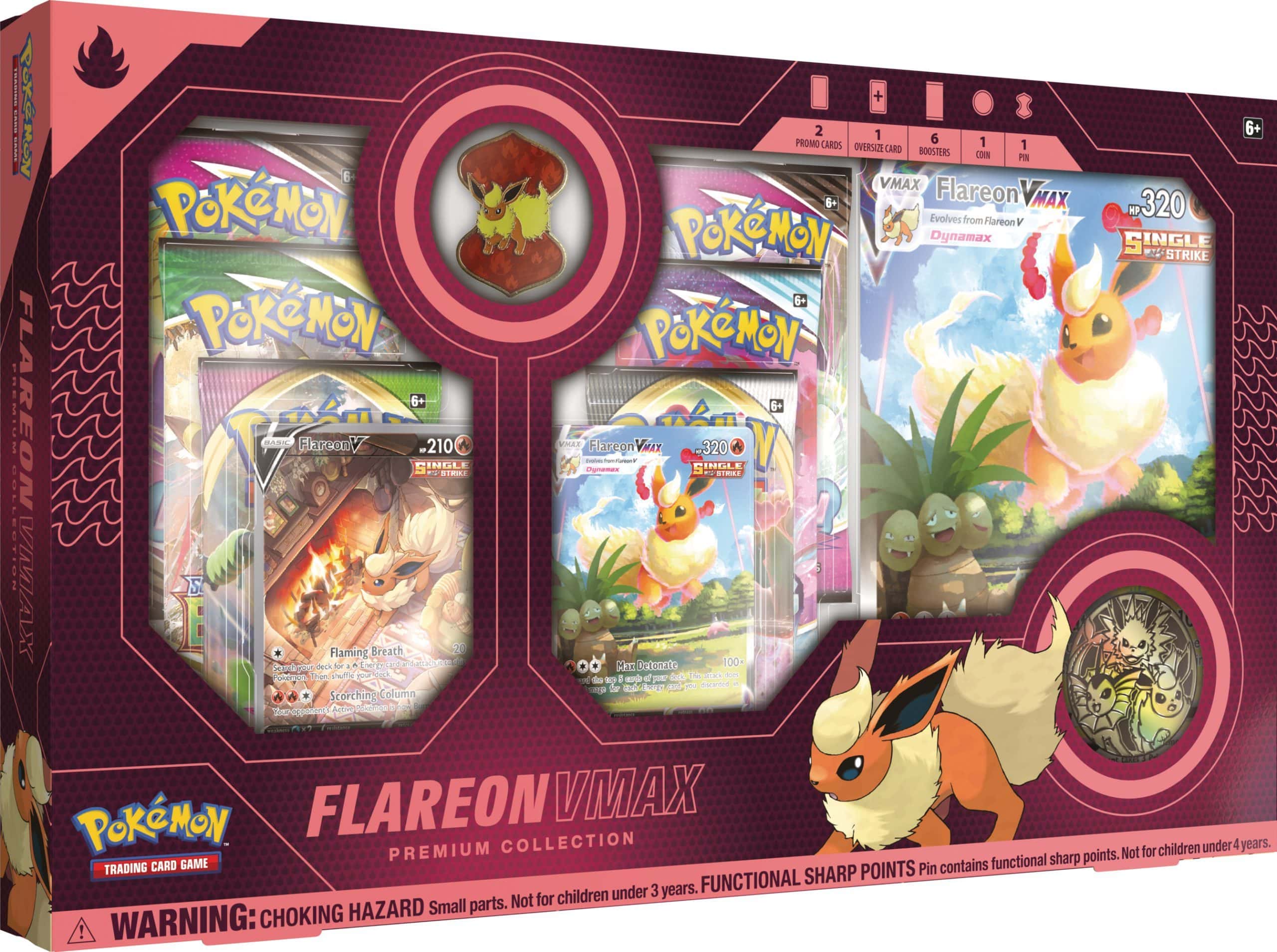 Premium Collection (Flareon VMAX) | Jack's On Queen