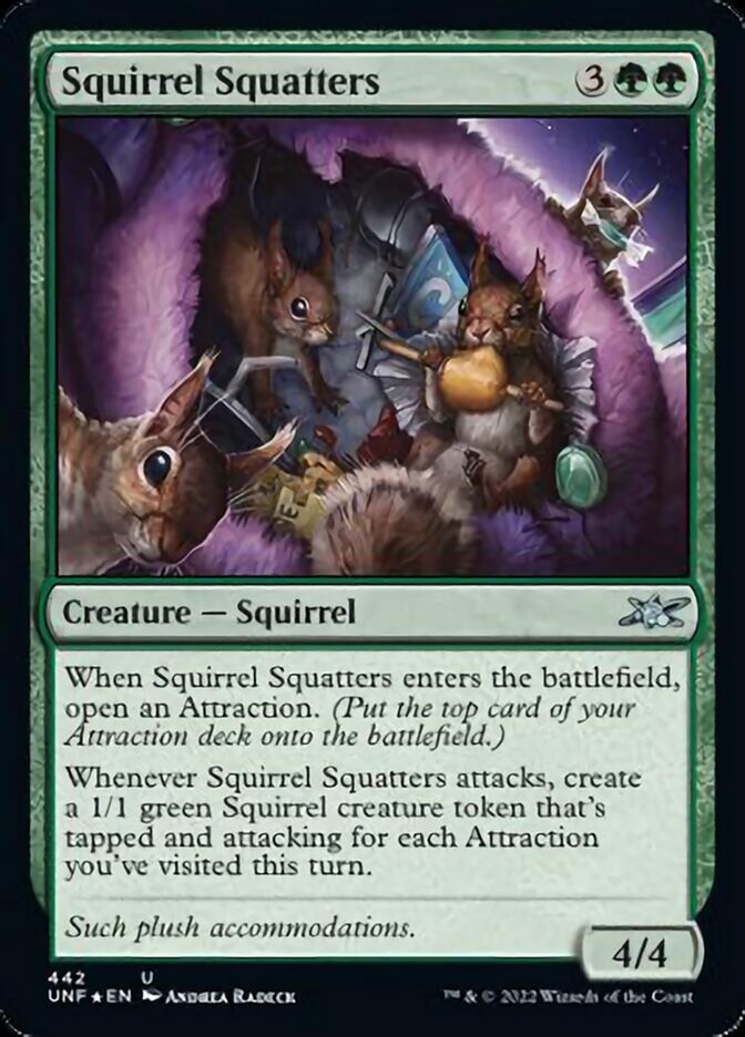 Squirrel Squatters (Galaxy Foil) [Unfinity] | Jack's On Queen