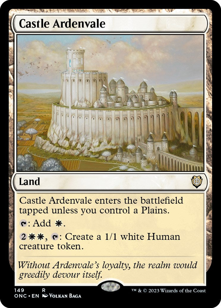 Castle Ardenvale [Phyrexia: All Will Be One Commander] | Jack's On Queen