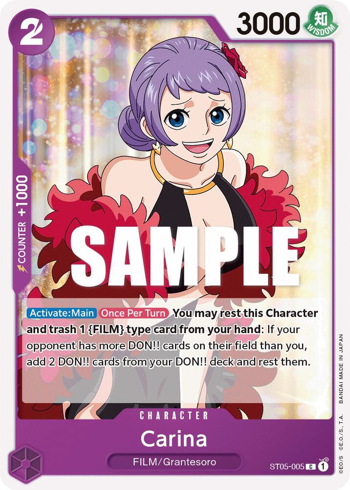 Carina (ST05-005) [Starter Deck 5: Film Edition] | Jack's On Queen